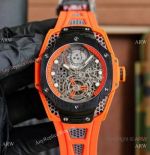New Replica Hublot Big Bang Samuel Ross 44 Watches Black and Orange Watches